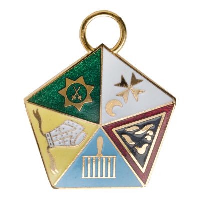 Allied Degree Past Master Collarette Jewel