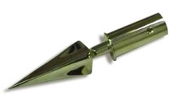 Brass Spear Top