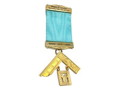 Craft Past Masters Breast Jewel with Engraved Details