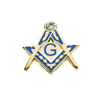 Masonic Sq & Compass Badge with G