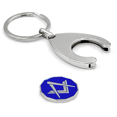Masonic Trolley Keychain & Coin