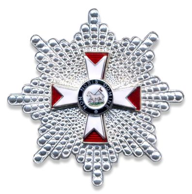 Knight Templar - Knight Grand Cross of the United Orders Breast Star