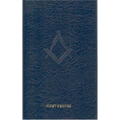 Emulation First Degree Only Ritual with a Bookcover
