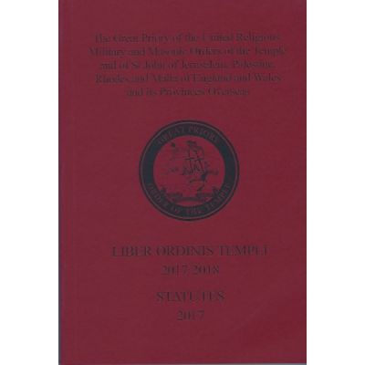 Knights Templar Yearbook Liber Ordinis Templi Statutes 2023/2024