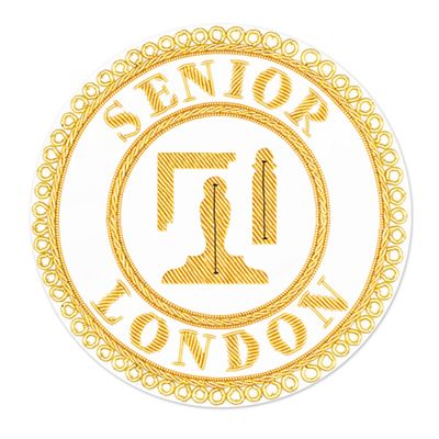 Senior London Grand Rank Full Dress Apron Badge