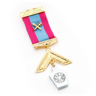 Personalised Mark Degree Past Masters Breast Jewel WM