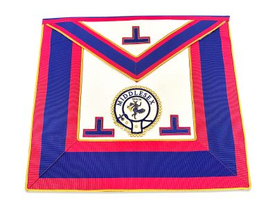 Mark Provincial Undress Apron Badge Attached on Lambskin Apron