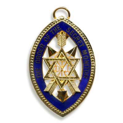 Order of Secret Monitor (OSM) Grand Officer's Collarette Jewel