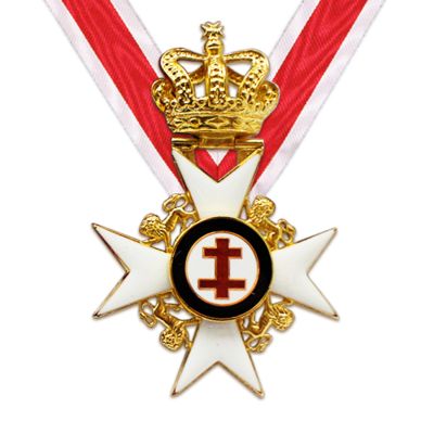 Knights Templar Past Preceptors Collarette & Jewel