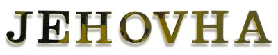 Royal Arch Brass "JEHOVAH" Character