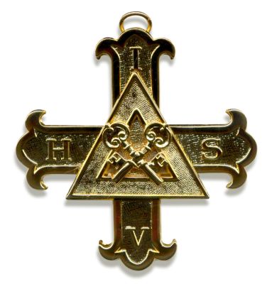 Scottish Conclave I.H.S.V. Collar Jewel