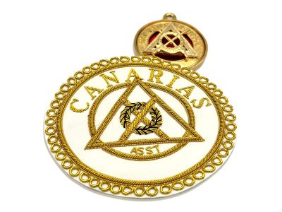 Spanish Royal Arch District Apron Badge & Collar Jewel