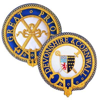 Knights Templar Provincial / Great Priory Mantle Badge