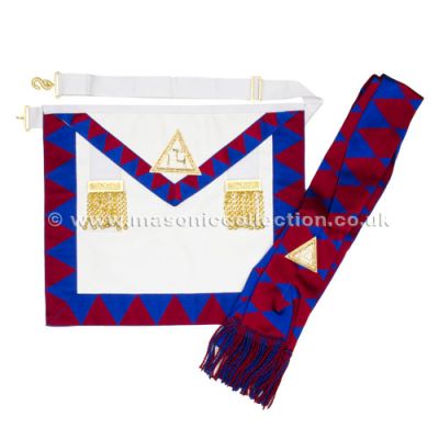 Royal Arch Companions Apron & Sash