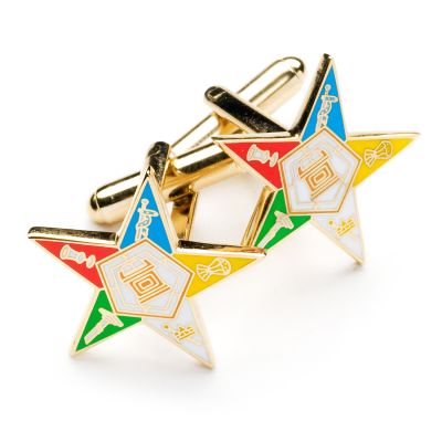 OES Masonic Cufflinks